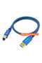 كابل بيانات USB 3.0 بطول 2 متر من النوع A إلى B، نحاس نقي، عالي السرعة لنقل البيانات، مناسب للطابعات والكمبيوتر. - 3