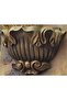 Wall Ornament Flower Pot, Decor Flower Pot Silicone Mold K-488, Polyester Stone Powder Plaster Mold - 3