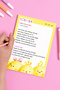 A5 Lined Memo Pad Notebook 50 Sheets - 6