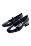 Women's Mary Jane Single Buckle Style Low Square Heel Shoes