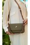 Women's 3-Compartment Hand and Shoulder Bag - 4