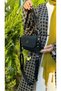 Women's 3-Compartment Hand and Shoulder Bag - 4