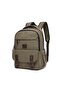 Medium Size Men's Backpack Canvas Fabric 1319 - 3
