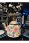 Enamel Teapot-Kettle 2.5 Lt Rose Deluxe Miss-16895-17