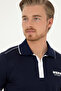 Men's Navy Blue T-shirt -50281505-VR033 Model - 2