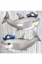 Pirate Theme Shark Concept 9 Years Old Balloon Set Pirate Shark Theme Birthday Foil Balloon Set - 5