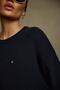 Navy Blue Caroline Basic Thin Sweater - 2