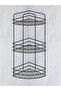 Stainless Bathroom Organizer - Adhesiveness, Shampoo Holder, Black Tk03 - 2