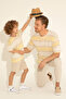 Men's Comfort Fit Crew Neck Saffron T-Shirt 50282106-Vr043