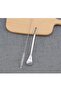 Perforated Straw with Spoon and Cleaning Brush - 6