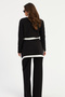 Women's Black Top and Bottom Set Mbk100 - 5