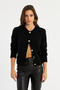 Women's Black Cardigan Yv285 - 2