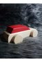 Wooden Toy Coop Wheeled Car, Wooden Montessori Toy, Cute Baby Toys - Red - 2