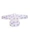 Disposable Food Bib with Sleeves (6 Pieces) Art-262