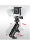 Motorcycle Camera Holder Mirror Mount Fits All Cameras - 6