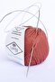 Baby Cotton 50 gr Amigurumi, Punch, Hand Knitting Thread, 5 Pack Taka Yarn (LIGHT TILE-3107) - 3