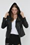 Genuine Leather Women's Jacket - 3