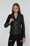 Genuine Leather Women's Jacket - 6