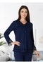 Women's Pregnant Maternity Long Sleeve Pajama Set
