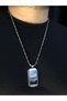 Men's Steel Necklace - with the Name of Allah Written, for Lover, Spouse, Mother, Father - 2
