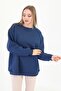 Bisiklet Yaka Oversize Sweetshirt