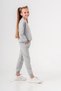 Enjoy the Now Floral Printed Garni Zipper Detailed Ribbed Girls' Top and Bottom Tracksuit Set - 2