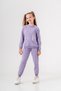 Enjoy the Now Floral Printed Garni Zipper Detailed Ribbed Girls' Top and Bottom Tracksuit Set