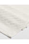 Lycia 100% Cotton Jacquard Bordered Cross Striped 4-Piece Face Towel Set 1012a - 4