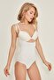 C12023 Slip Body Life Corset White - 2
