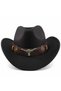 Unisex Cowboy Fedora Hat Cowboy Hat Cowboy Hat - 2