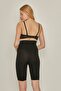 C13200 High Waist Long Leg Corset Black - 7
