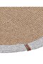 Cesta Handmade Cotton Natural Gray Jute Straw Decorative Rug 9020 - 3