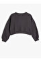 Sweatshirt with Dog Print, Crew Neck, Long Sleeve, Shaped Cotton - 2