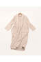 Likya 100% Cotton Salmon Dowry Bathrobe Set 2 Pieces 1 Bathrobe 1 Towel 1052A - 7