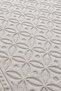 100% Cotton Cream Rug Mat - Bathroom, Hallway and Entrance Rug 80x150 8597 - 5