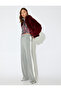 Wide Leg Piped Waist Lace-Up Pocket Detailed Sweatpants - 2