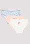 Girl's Sweet Party 3-Piece Slip Panties