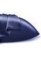 غطاء وسادة من الساتان الحريري غير اللامع باللون الأزرق الداكن 50 × 70 2 قطعة - 3