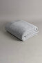 Miel Gray Double Blanket with Pompom on the Edge 200x220 37105 - 3
