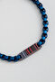 Carbon Fiber Detailed 21 cm Steel Men's Bracelet - 2