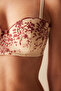 Lotus Broderie Beige Lifting Bra - 3