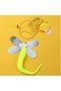 Butterfly Model Elastic Self-Adhesive Cat Playing Rod - 2