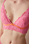 Pınk Grandeur Lace Unpadded Underwire Bra - 2