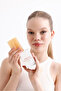 Natural Pumpkin Fiber Rice Soap - Moisture Bomb Enriched with Shea Butter 130 GR - 4