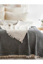 Muslin Bedspread - King Size 100% Cotton Muslin Pique Bedspread - 4 Layers of Muslin - (260×280) - 4