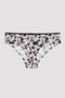Dark Shadow Floral 5-Piece Multicolored Hipster Panties - 6