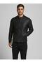 JACK&JONES12182461 2 POCKET ON ZIPPERED LEATHER JACKET