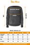 Women's Sweatshirt Crew Neck Regular Fit Cotton Lined 3 Thread Ribbed - 8