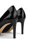 Women's Genuine Leather Black Patent Leather High Heels - 5