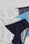 Girl's Blue Type 6-Piece Slip Panties - 2